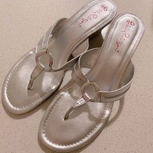 EUC Lilly Pulitzer McKim Wedge Sandal